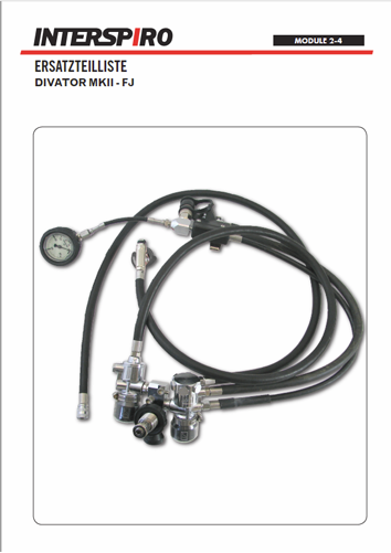 Diving - Module 2-4 - Spare parts & Service kits for MKII-FJ Regulator