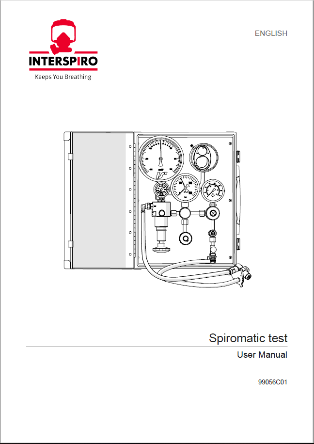 Test user manual: 99056C - Spiromatic Test