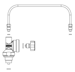 Upgrade kit to pressure gauge