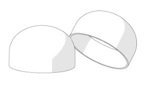 Cylinder boot 3.4 L 2-pack