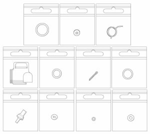 Service kit Divator warning unit